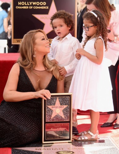 Mariah Carey Honored With Star On The Hollywood Walk Of Fame